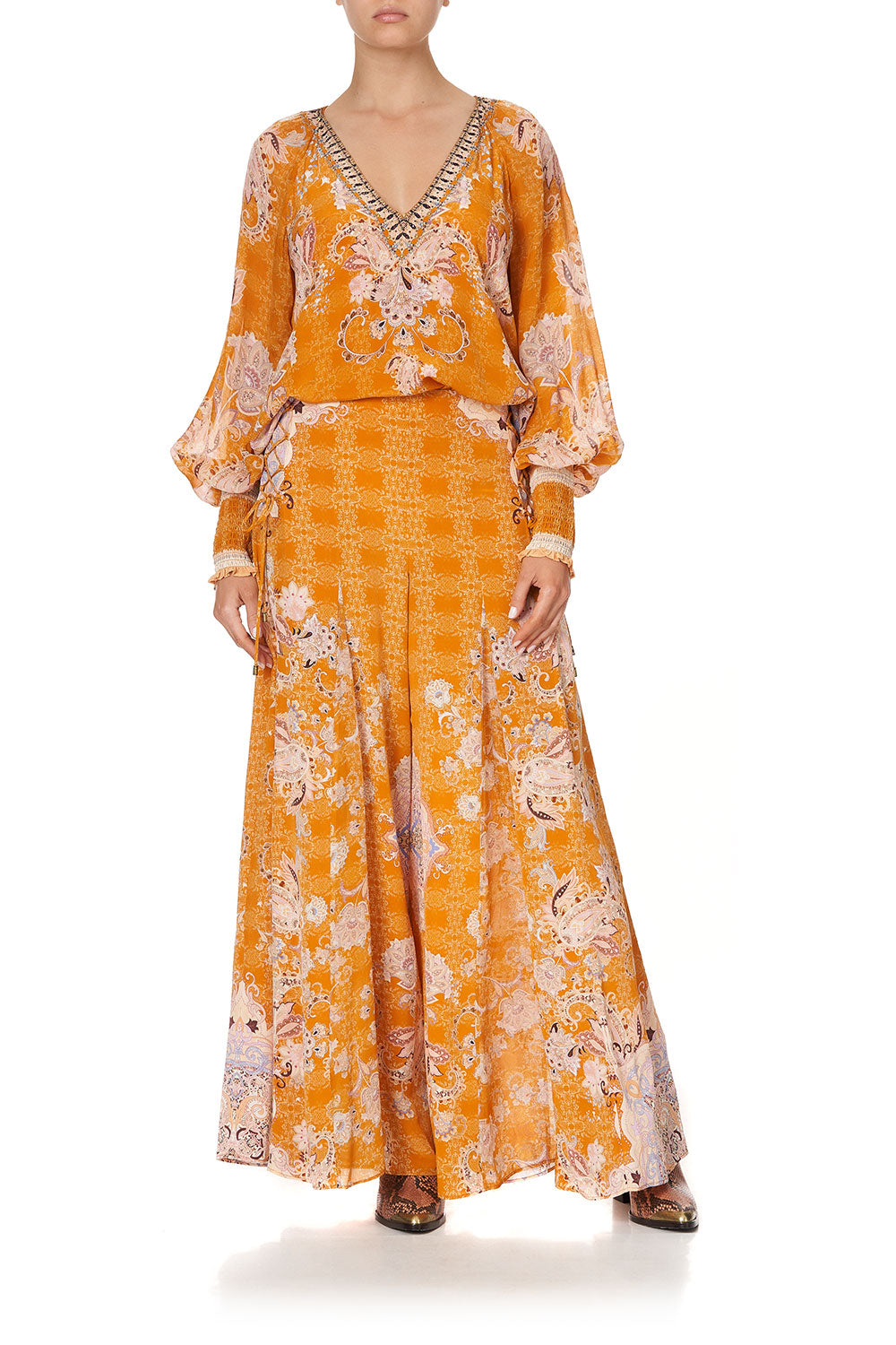 FLARES WITH LACE UP SIDE MARRAKESH MAIDEN