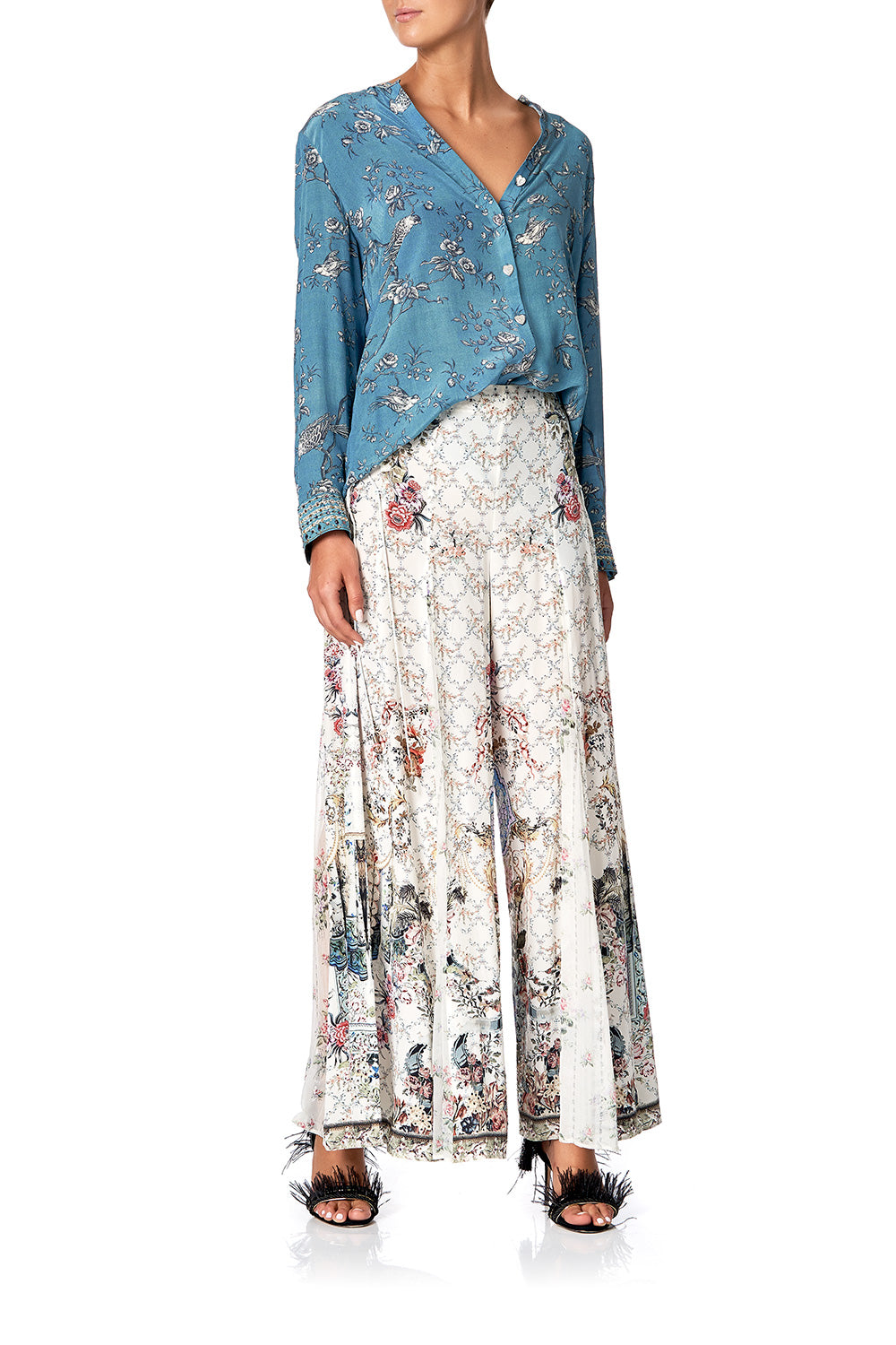 FLARES WITH LACE UP SIDE SOUTHERN BELLE