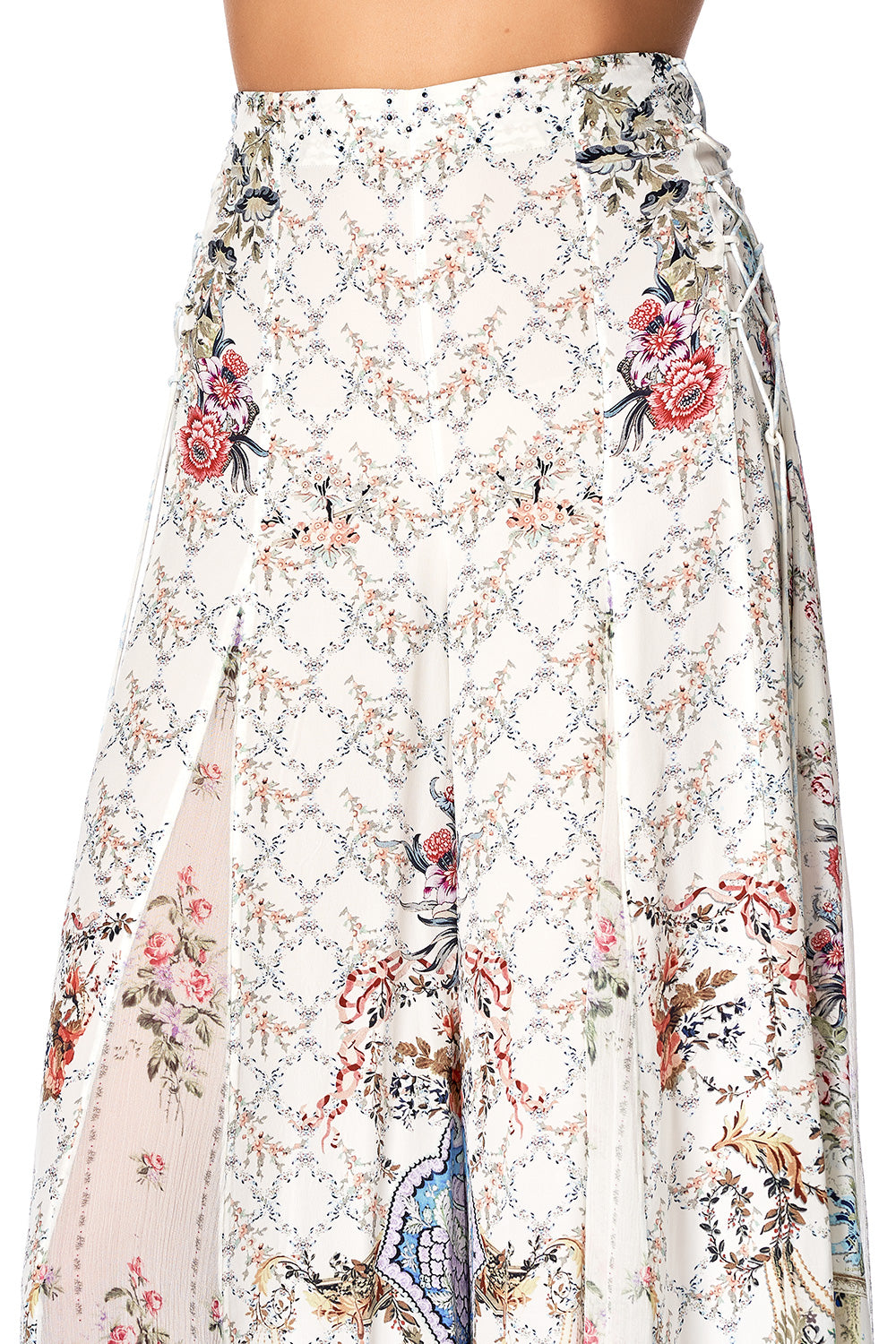 FLARES WITH LACE UP SIDE SOUTHERN BELLE