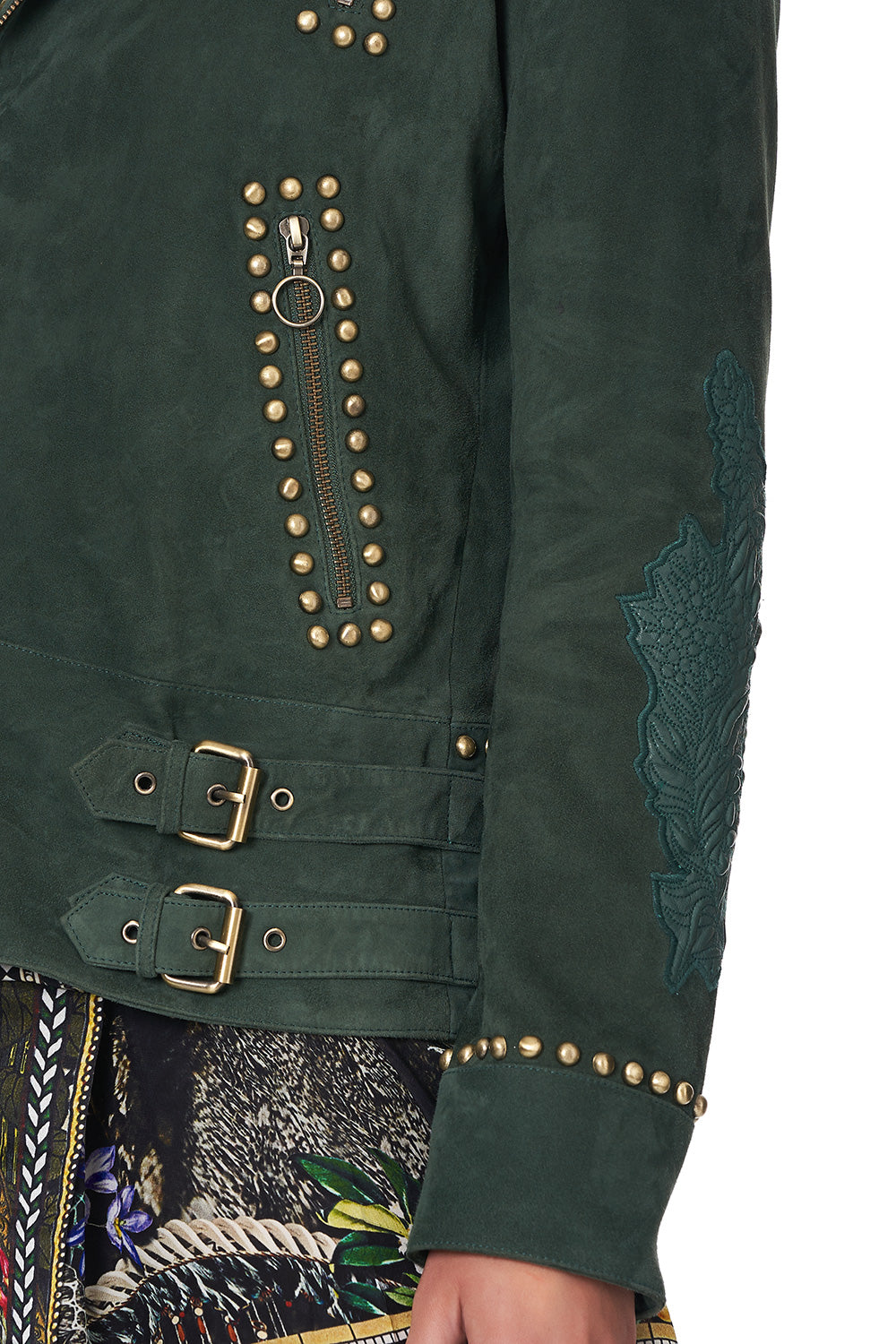 STUDDED BIKER JACKET AMONG THE GUMTREES