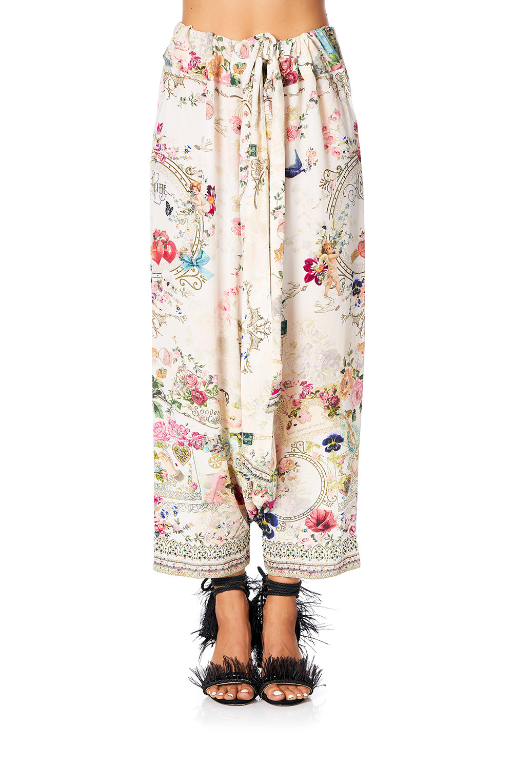 HAREM PANTS JARDIN POSTCARDS