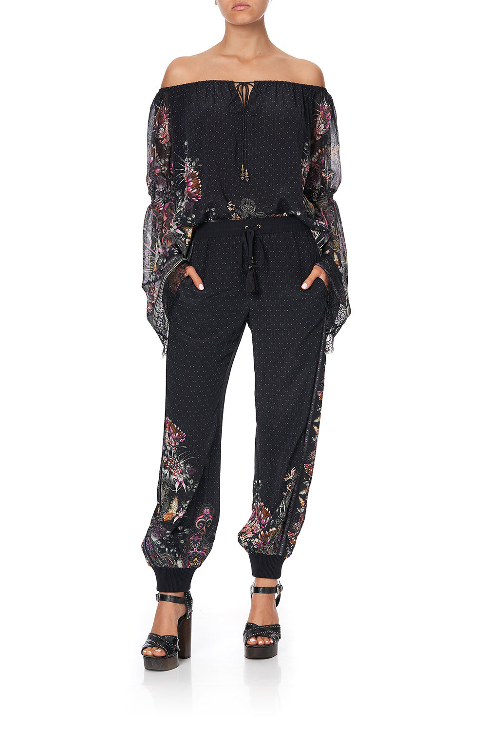 PANELLED DRAWSTRING TROUSER RESTLESS NIGHTS