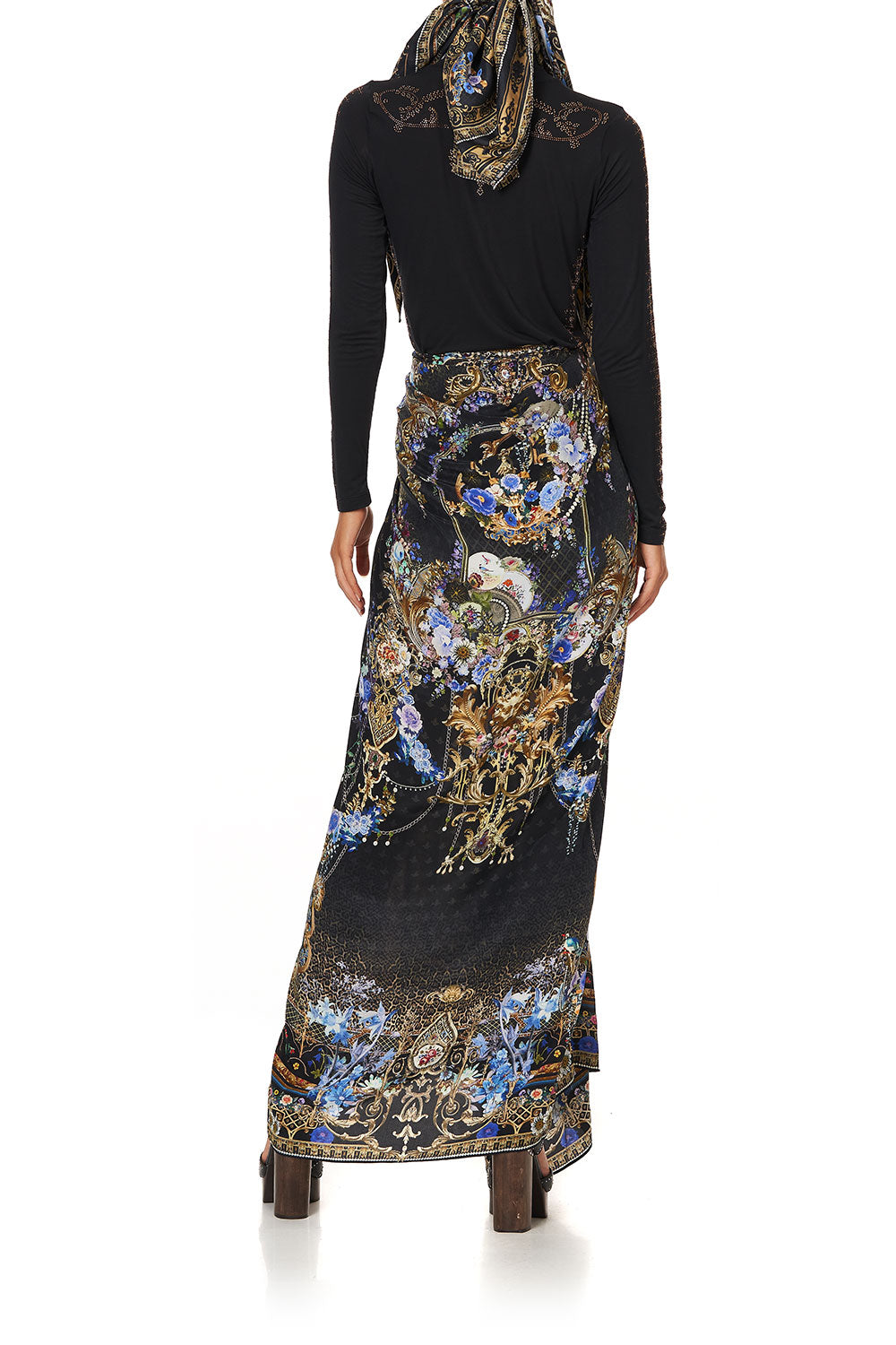 JERSEY TURTLENECK LUXE BLACK