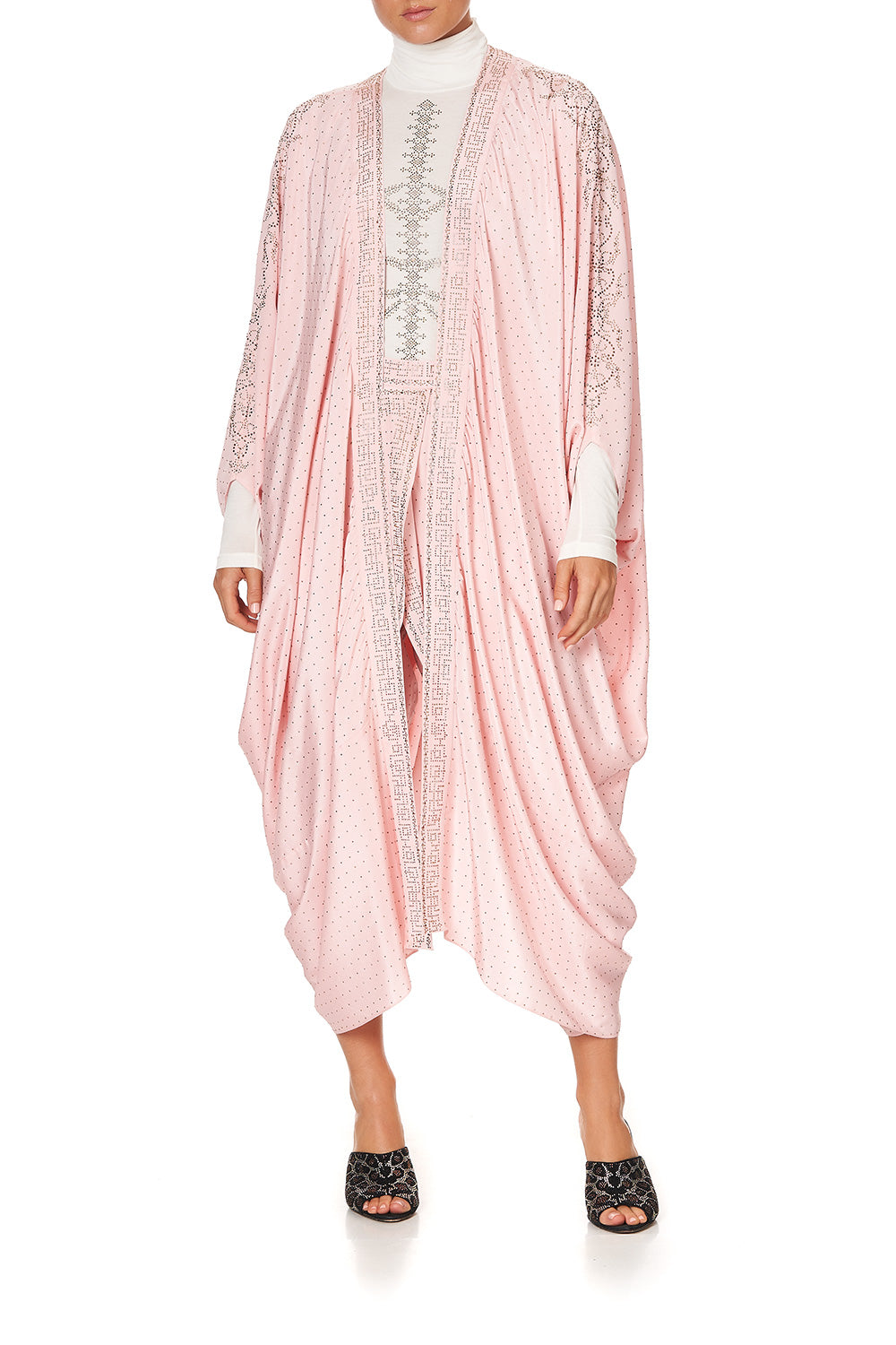 JERSEY TURTLENECK LUXE CREAM