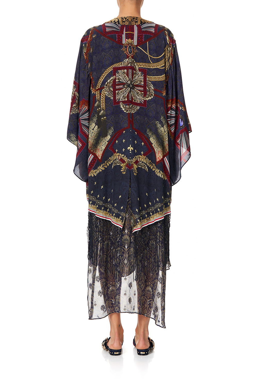 KIMONO WITH LONG UNDERLAY THIS CHARMING WOMAN