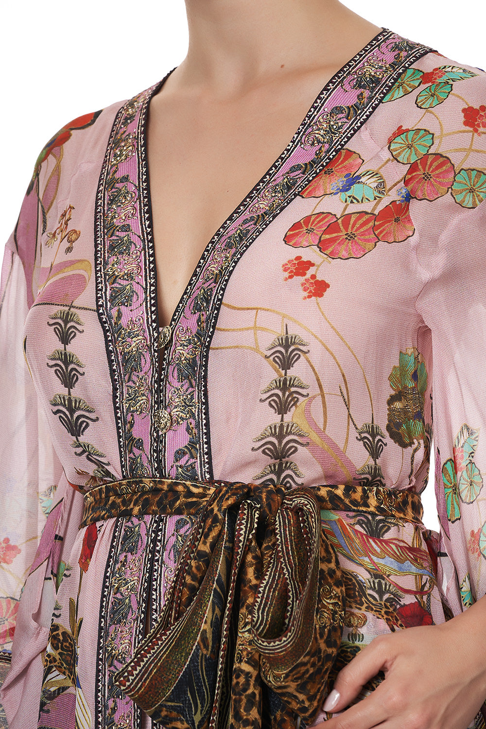 KIMONO WITH SHOULDER INSERTS ZIBA ZIBA