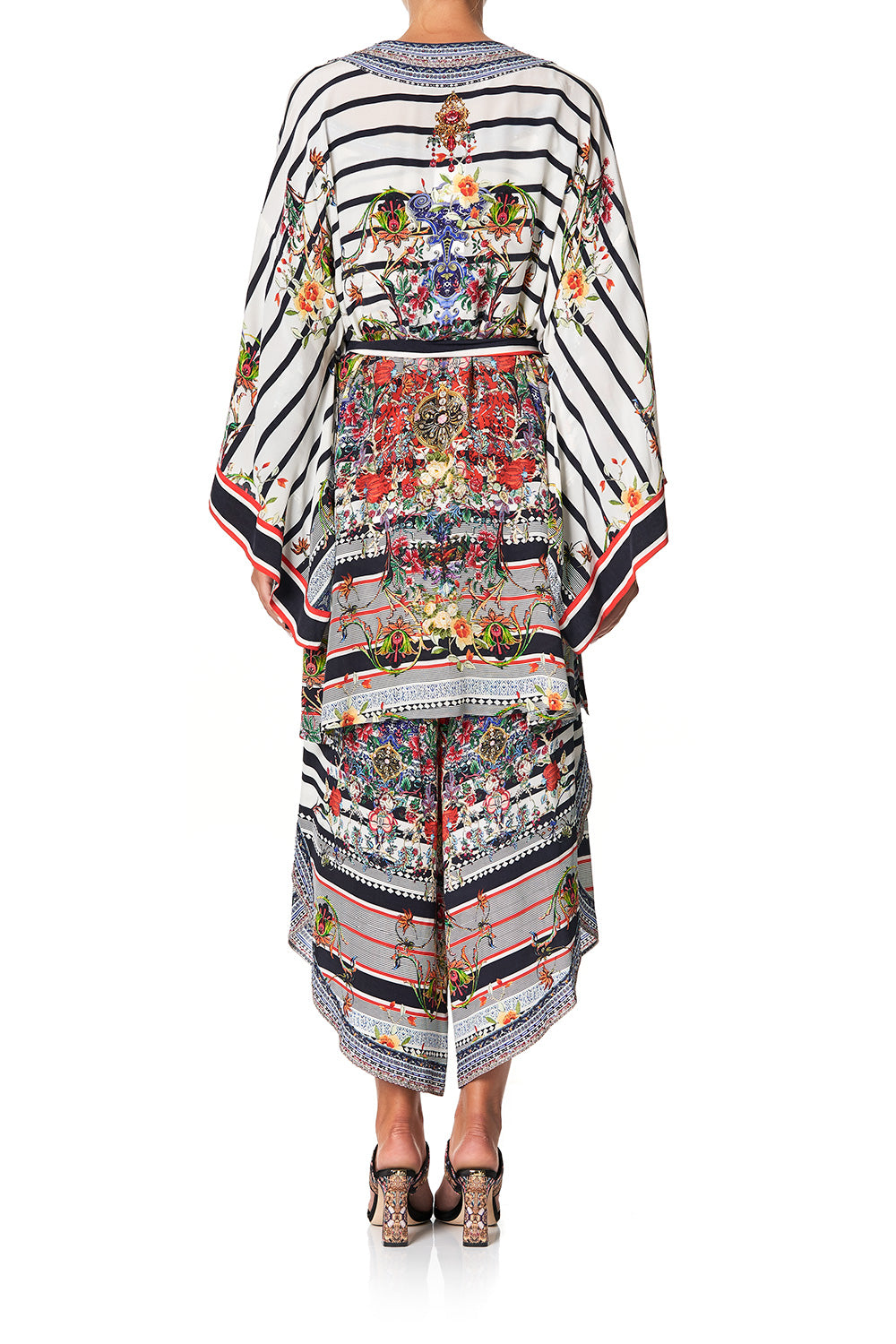 CAMILLA KIMONO WITH TIE BELT JOIE DE VIVRE