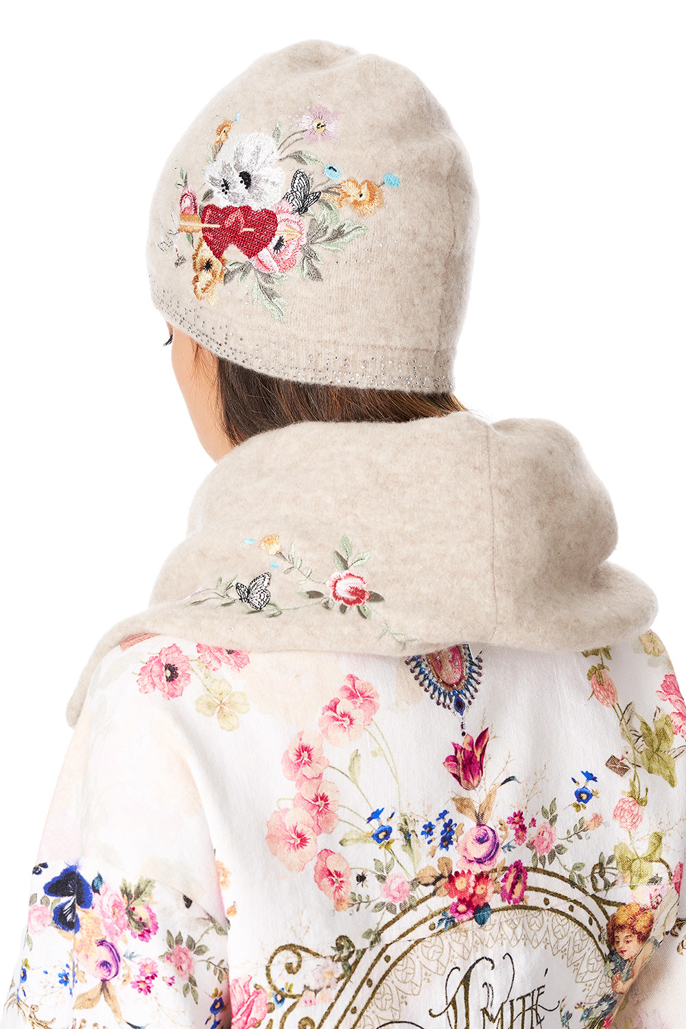 KNIT BEANIE JARDIN POSTCARDS