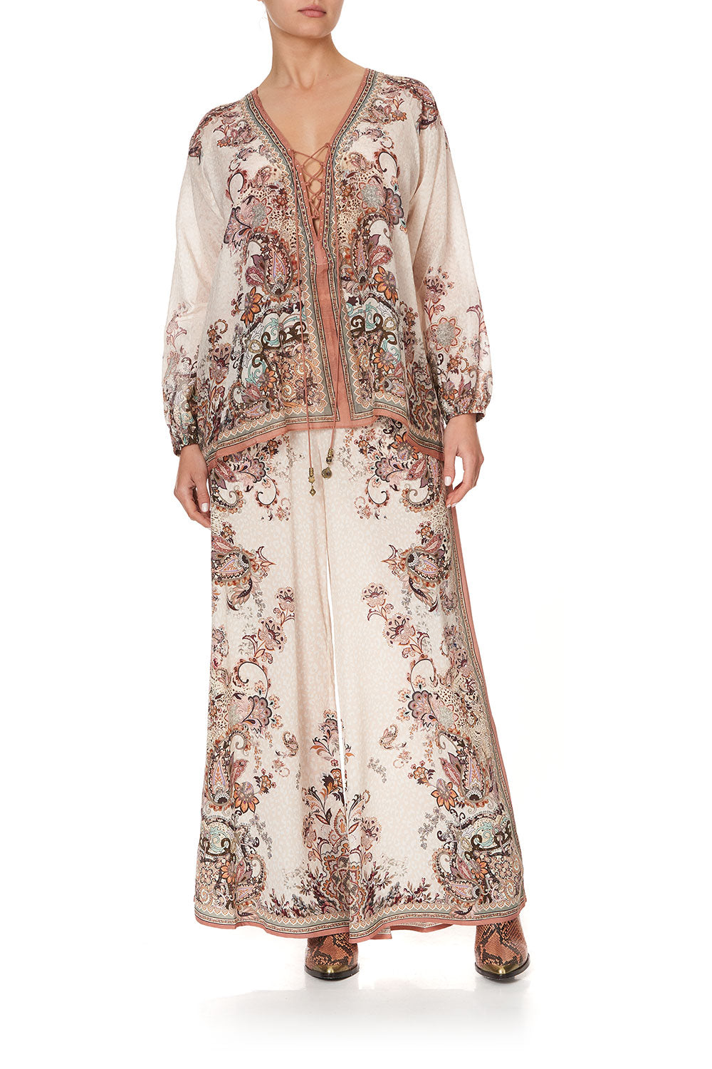 LACE UP BLOUSE TALES OF TALITHA