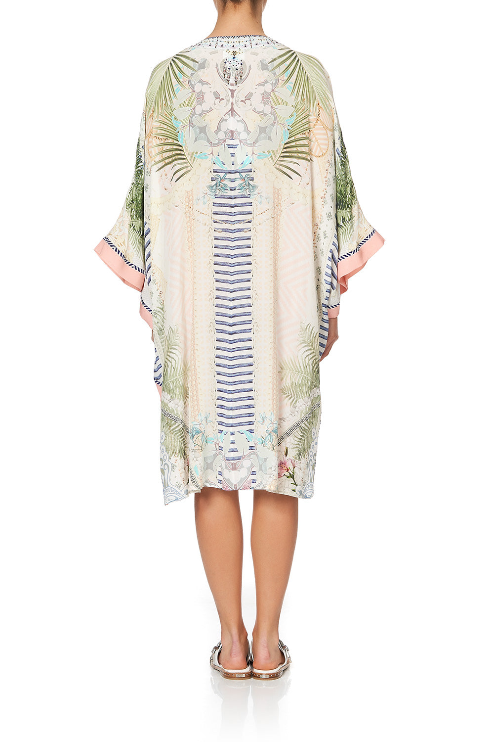 LACE UP FRONT KAFTAN BEACH SHACK