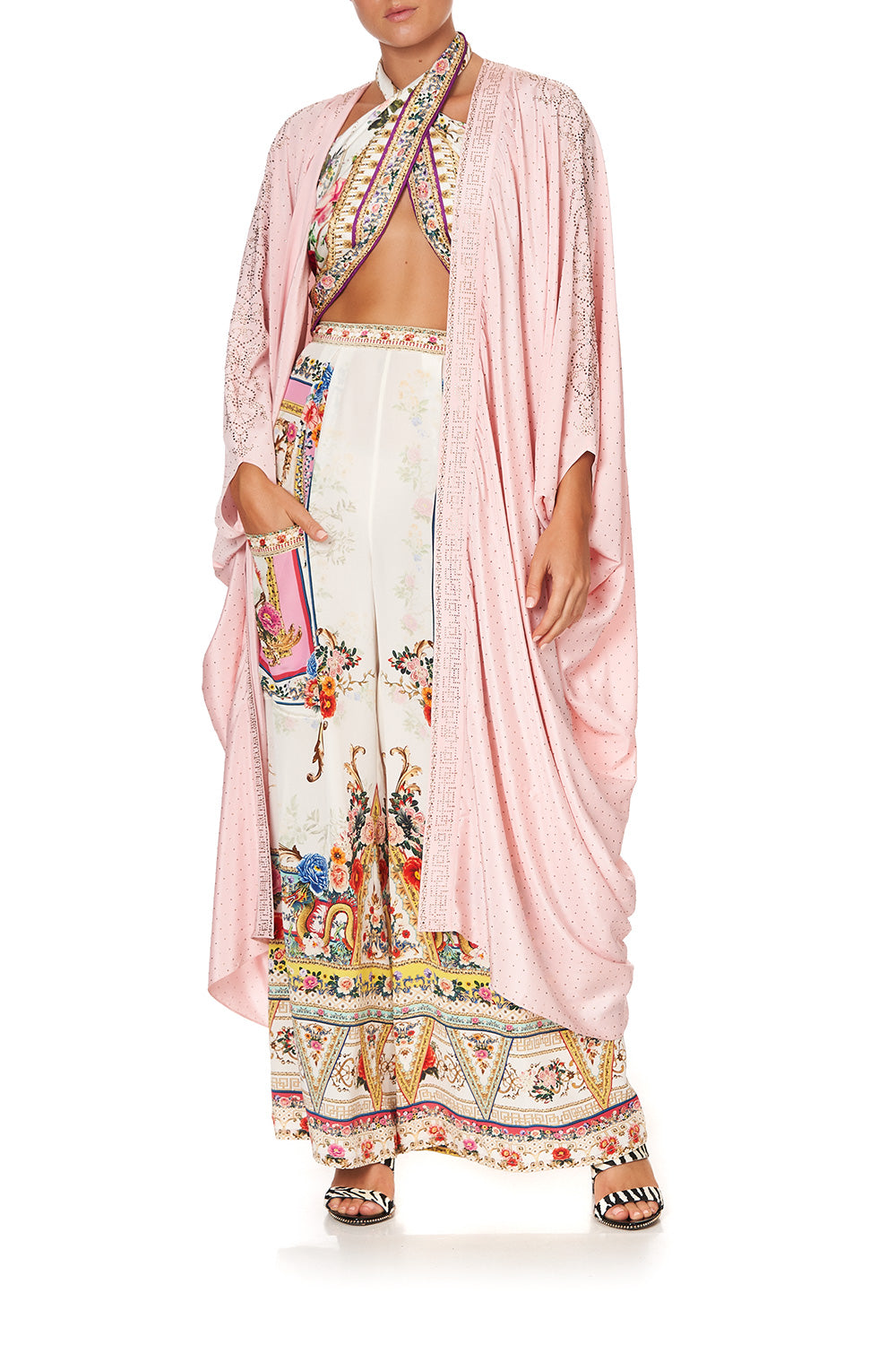 LAYER WITH CENTRE BACK PANEL LUXE PINK