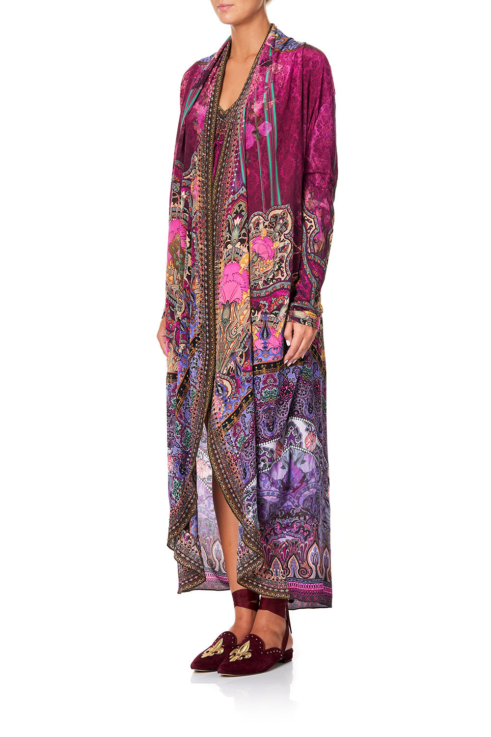 CAMILLA LONG CASUAL JACKET WITH POCKETS DAUGHTER'S DESTINY