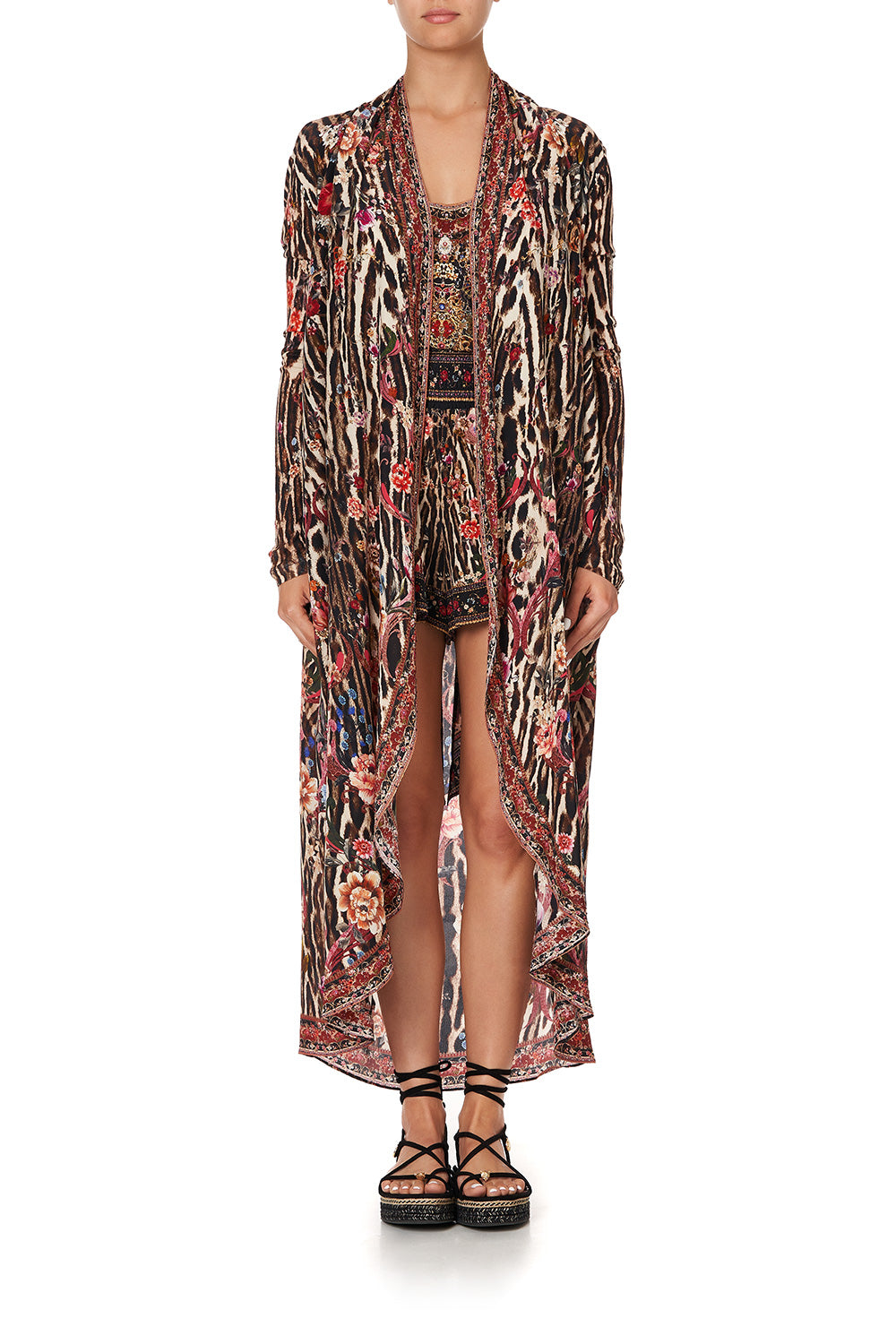 LONG CASUAL JACKET WITH POCKETS LIV A LITTLE