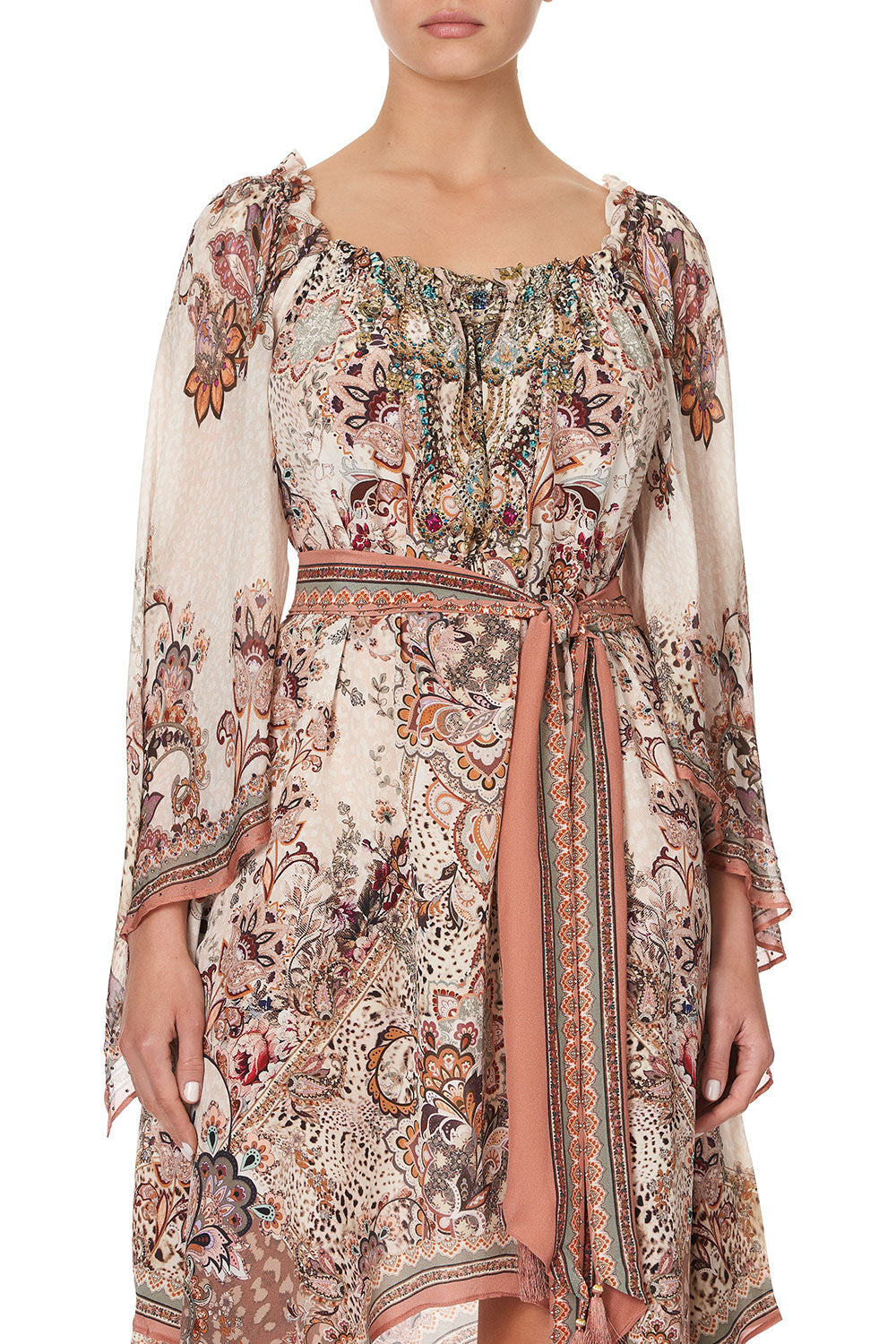 LONG DRESS WITH HANDKERCHIEF HEM TALES OF TALITHA