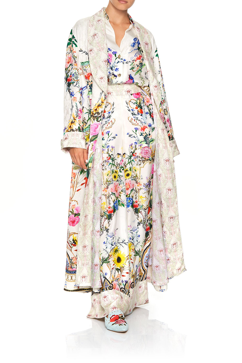 LONG ROBE WITH TIE BOHEME