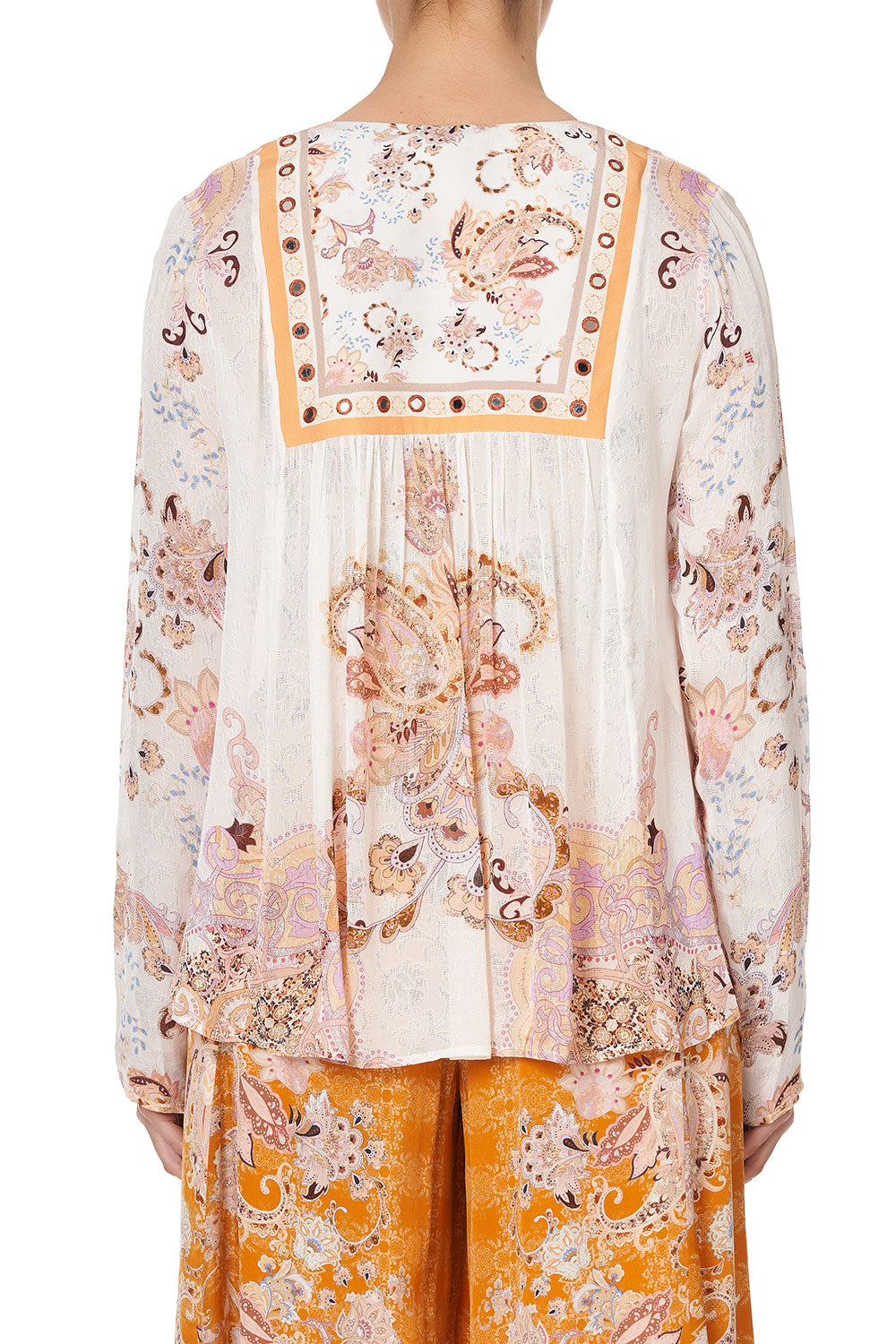 LONG SLEEVE BIB TOP MARRAKESH MAIDEN