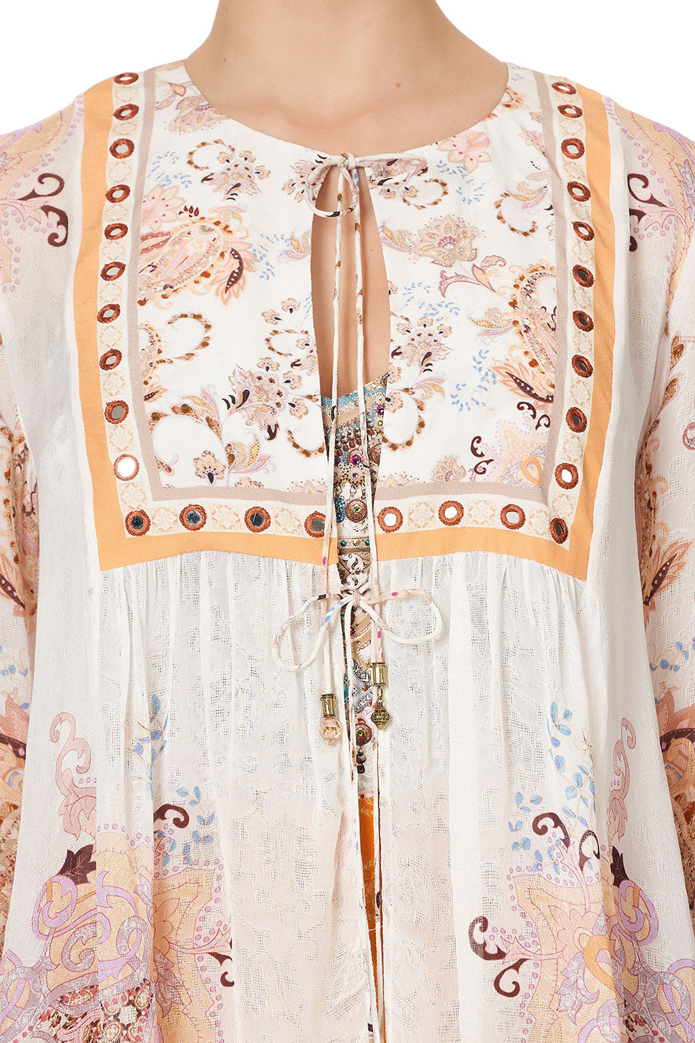 LONG SLEEVE BIB TOP MARRAKESH MAIDEN