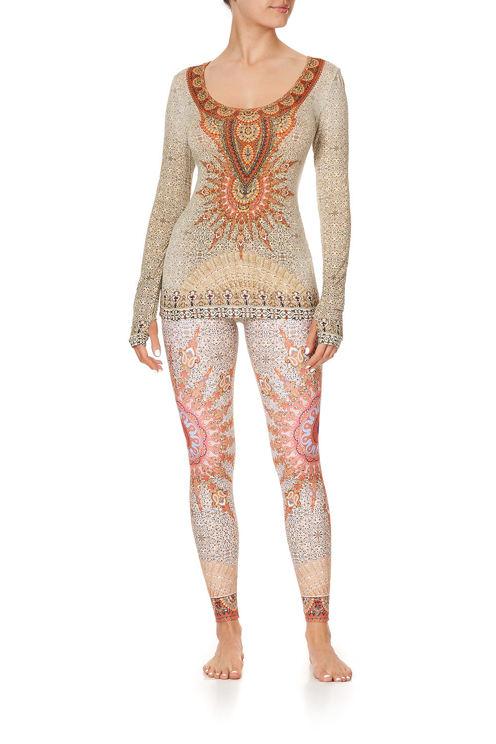 LONG SLEEVE TOP WITH THUMBHOLE TALITHA