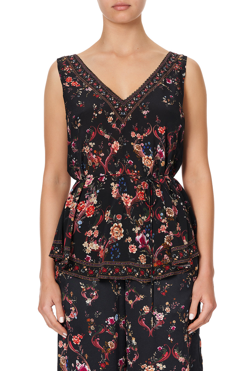 LOOSE CAMI WITH WAIST TIE A GIRL LIKE YOU