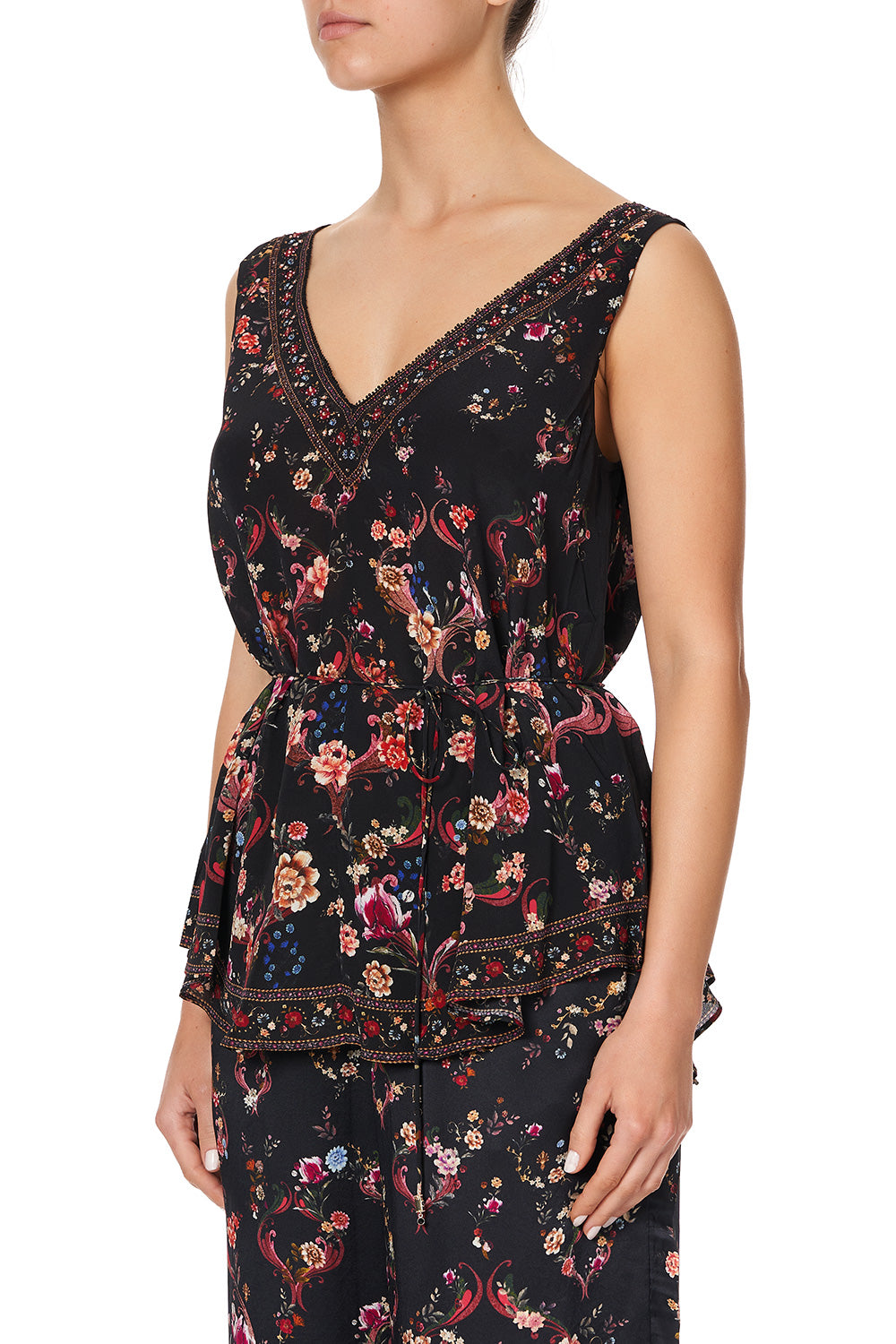 LOOSE CAMI WITH WAIST TIE A GIRL LIKE YOU