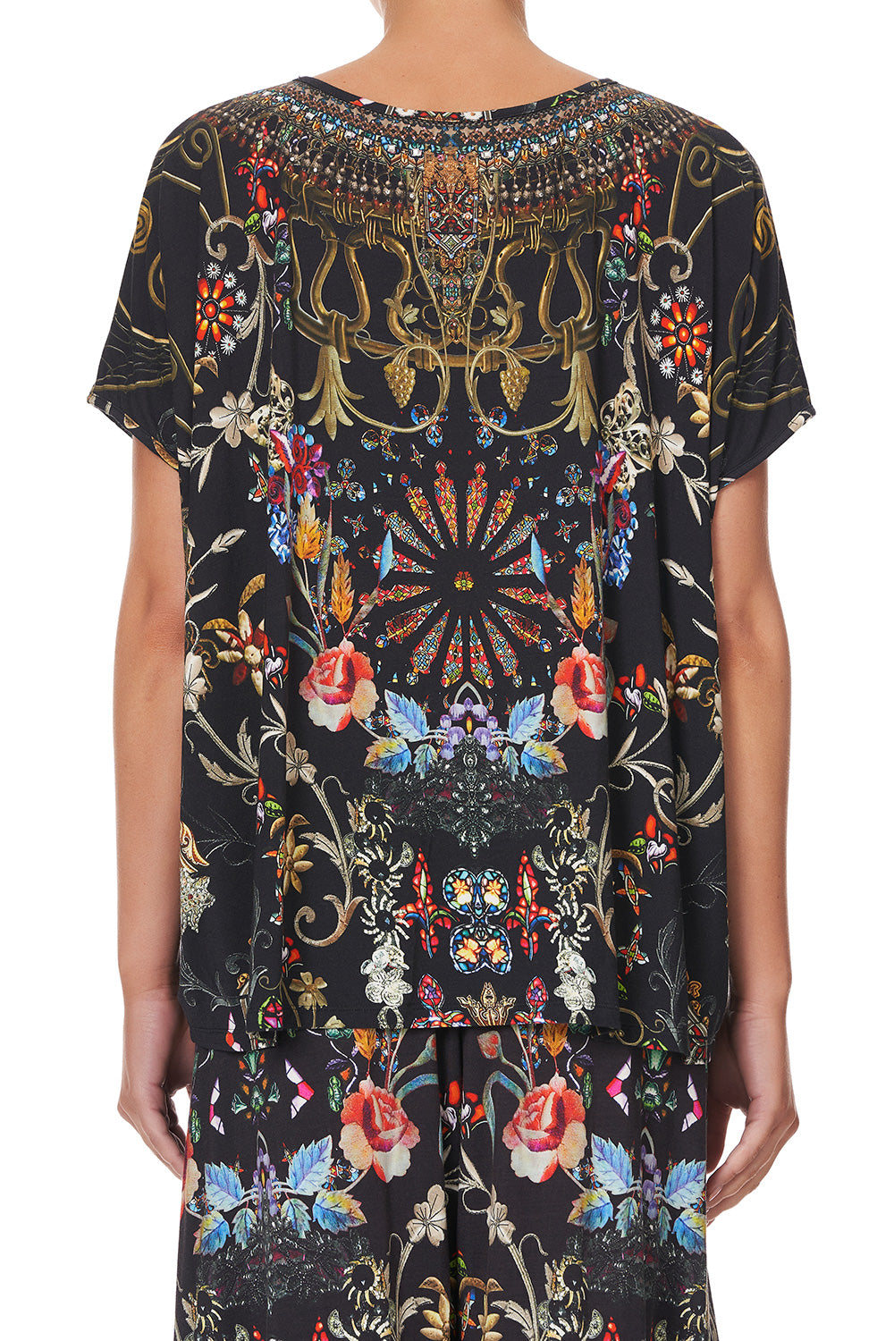 LOOSE FIT ROUND NECK TEE DANCING IN THE DARK