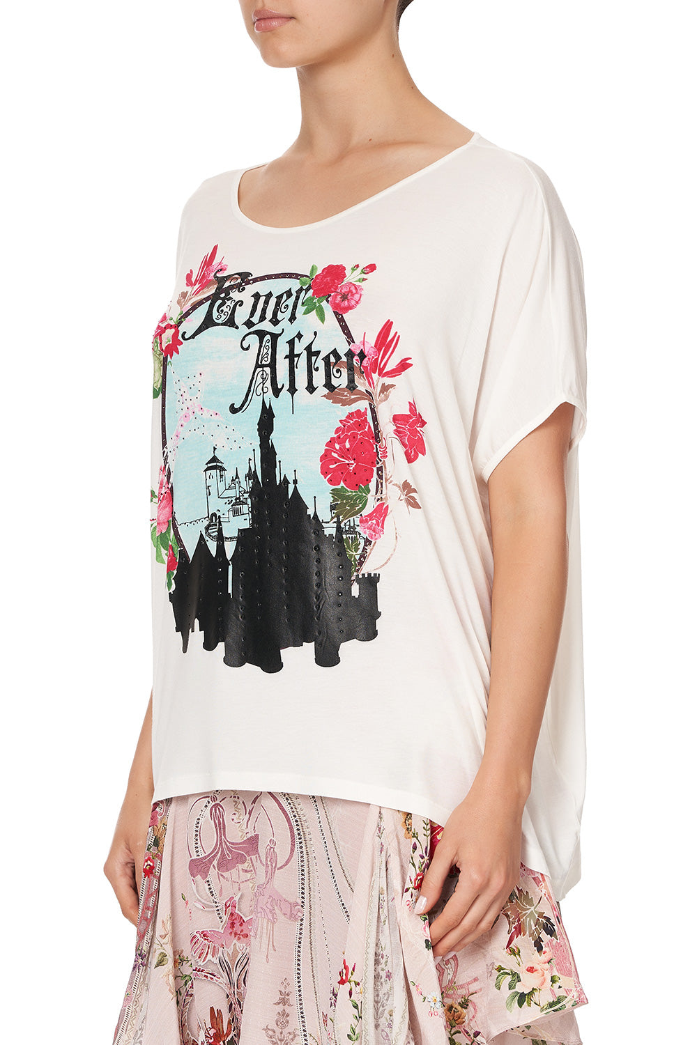 LOOSE FIT ROUND NECK TEE ISTENANYA