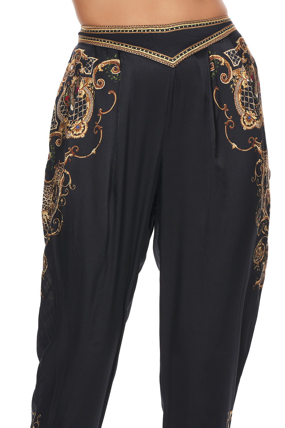 LOOSE PANT WITH DRAPED SIDE STUDIO 54