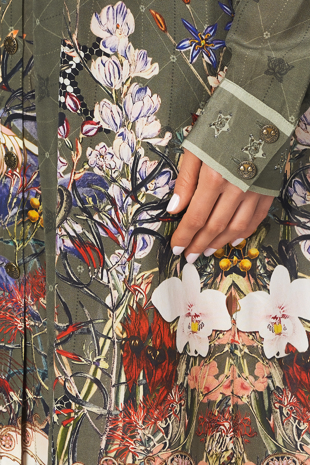 MID LENGTH SHIRT DRESS WATCHFUL WINGS