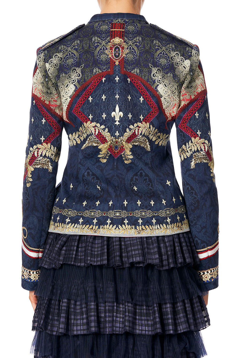 DOUBLE BREASTED TAILORED JACKET THIS CHARMING WOMAN