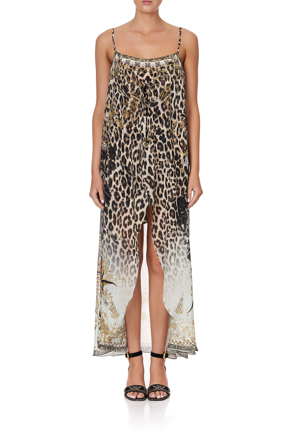 MINI DRESS WITH LONG OVERLAY NOMADIC NYMPH