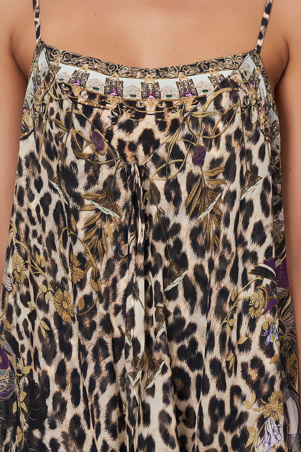 MINI DRESS WITH LONG OVERLAY NOMADIC NYMPH