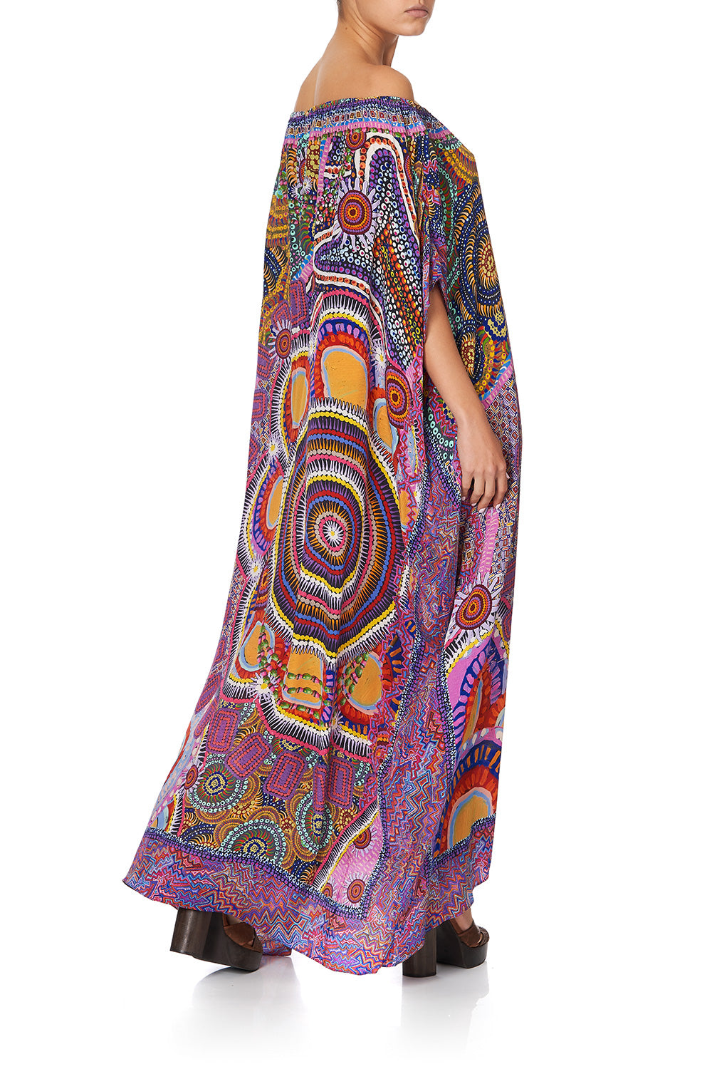 OFF SHOULDER KAFTAN WARLU DREAMING