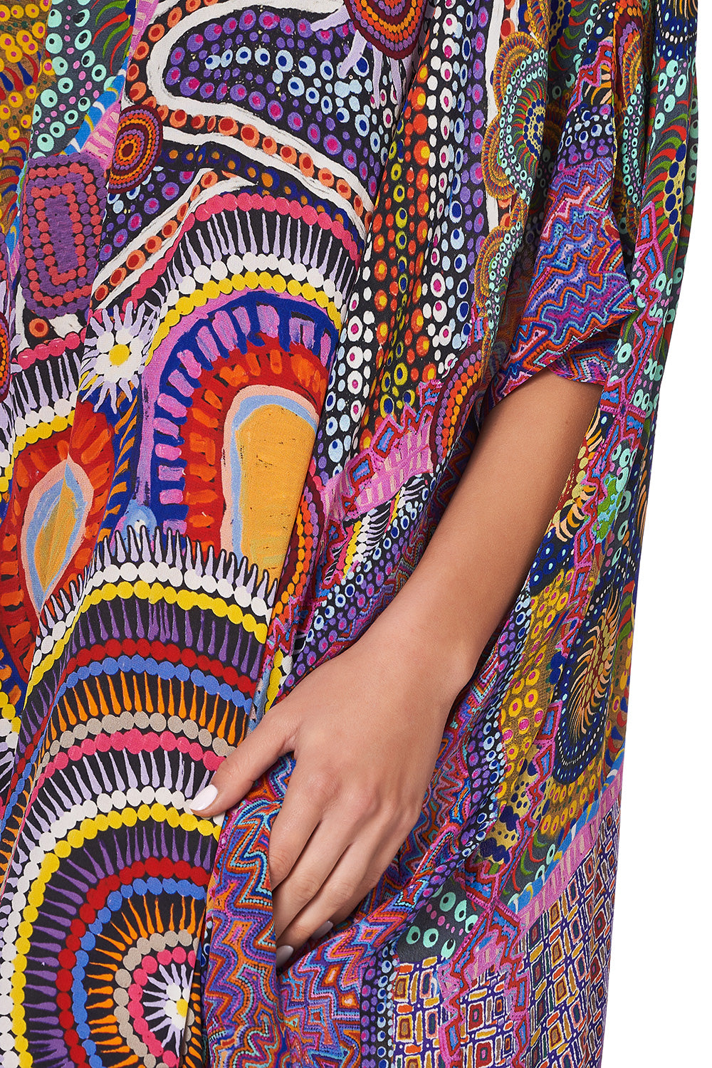 OFF SHOULDER KAFTAN WARLU DREAMING