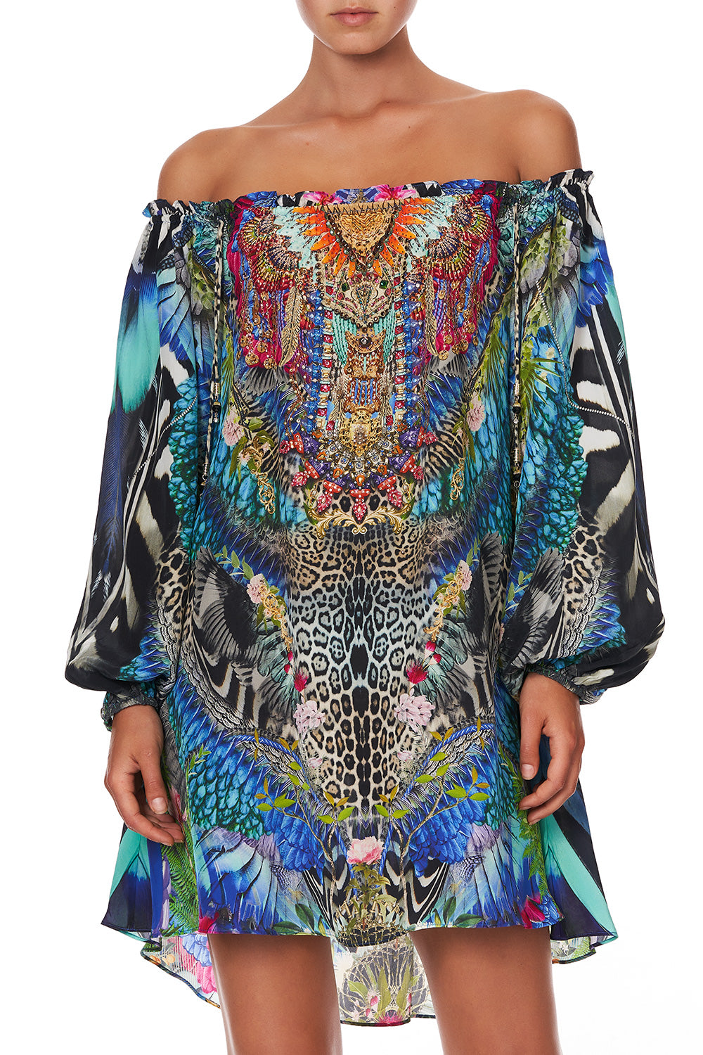 OFF SHOULDER MINI DRESS CAFE NAIROBI