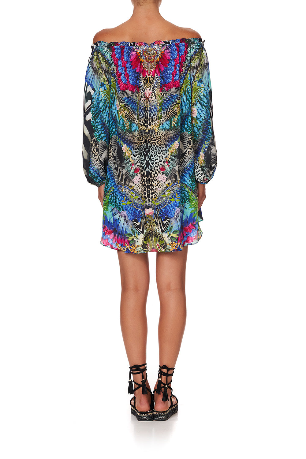 OFF SHOULDER MINI DRESS CAFE NAIROBI