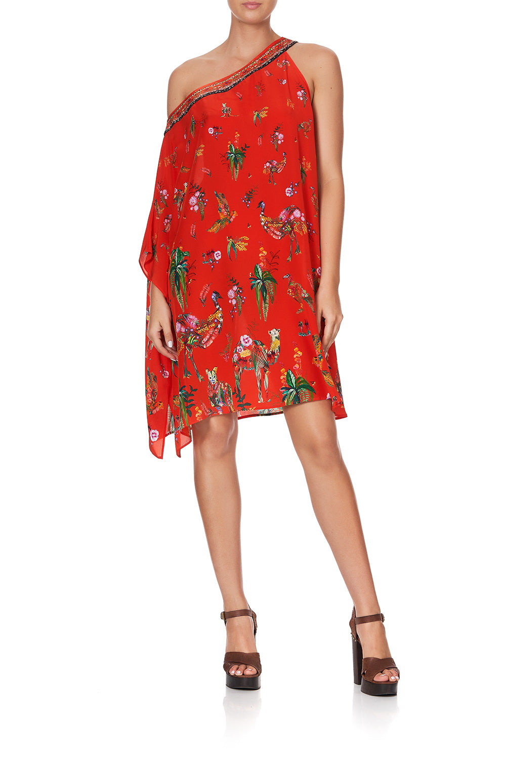 ONE SHOULDER SHORT KAFTAN CINEMA PARADISO