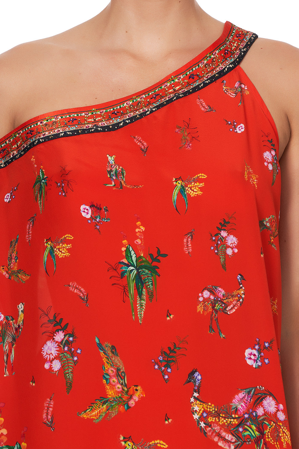 ONE SHOULDER SHORT KAFTAN CINEMA PARADISO