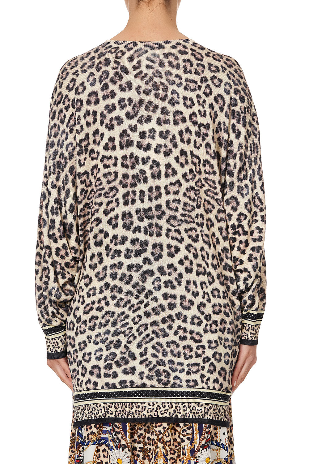 OVERSIZED DROP SHOULDER SIDE SPLIT JUMPER SEX KITTEN