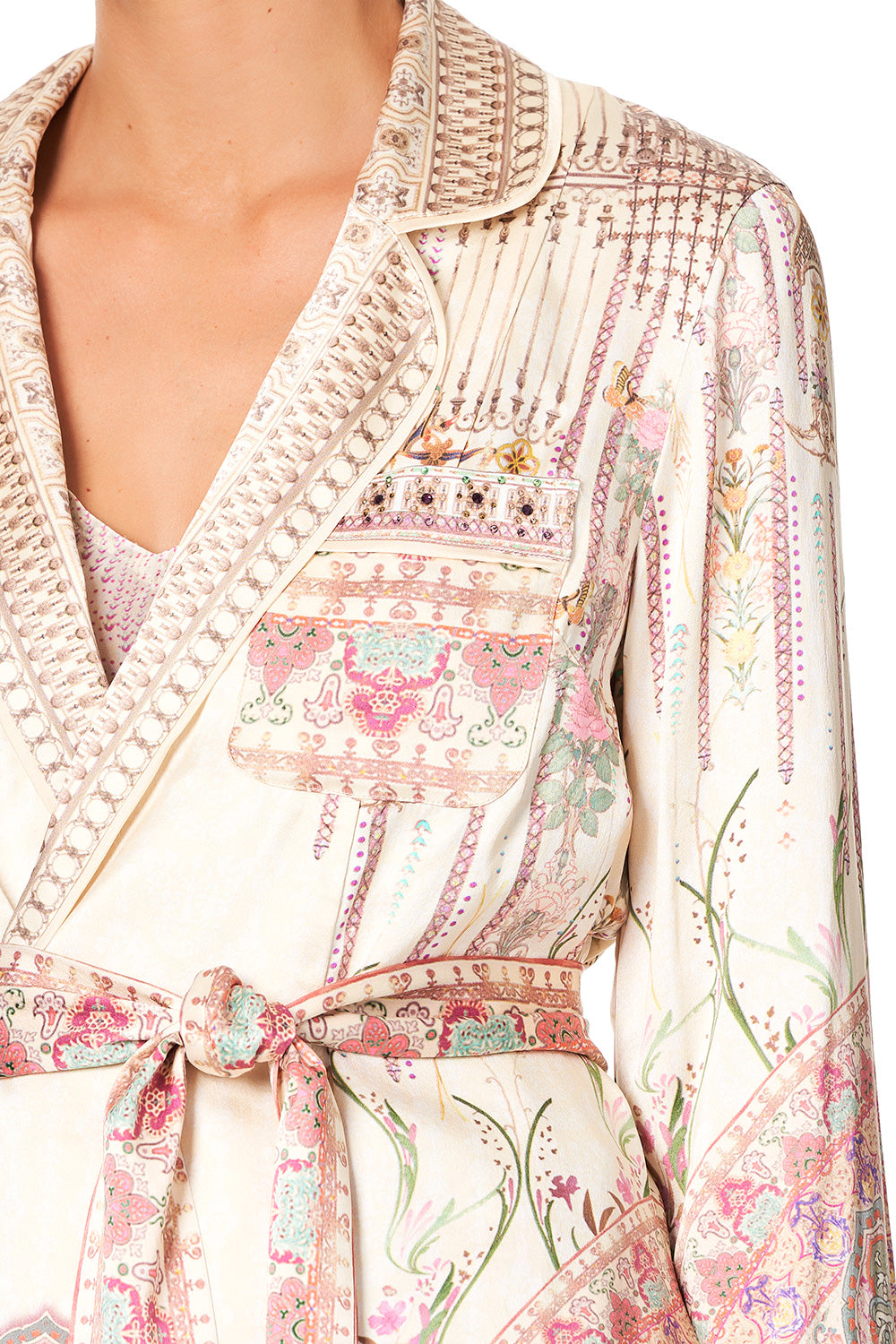 CAMILLA PAJAMA SUIT JACKET GOLDEN AGE