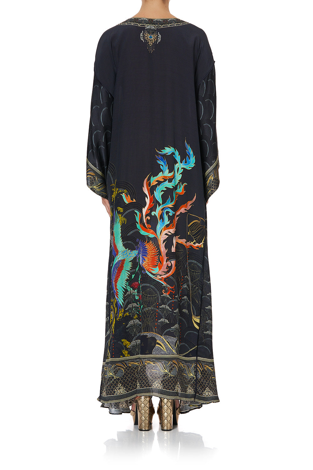 PANELLED SLEEVE KAFTAN WISE WINGS