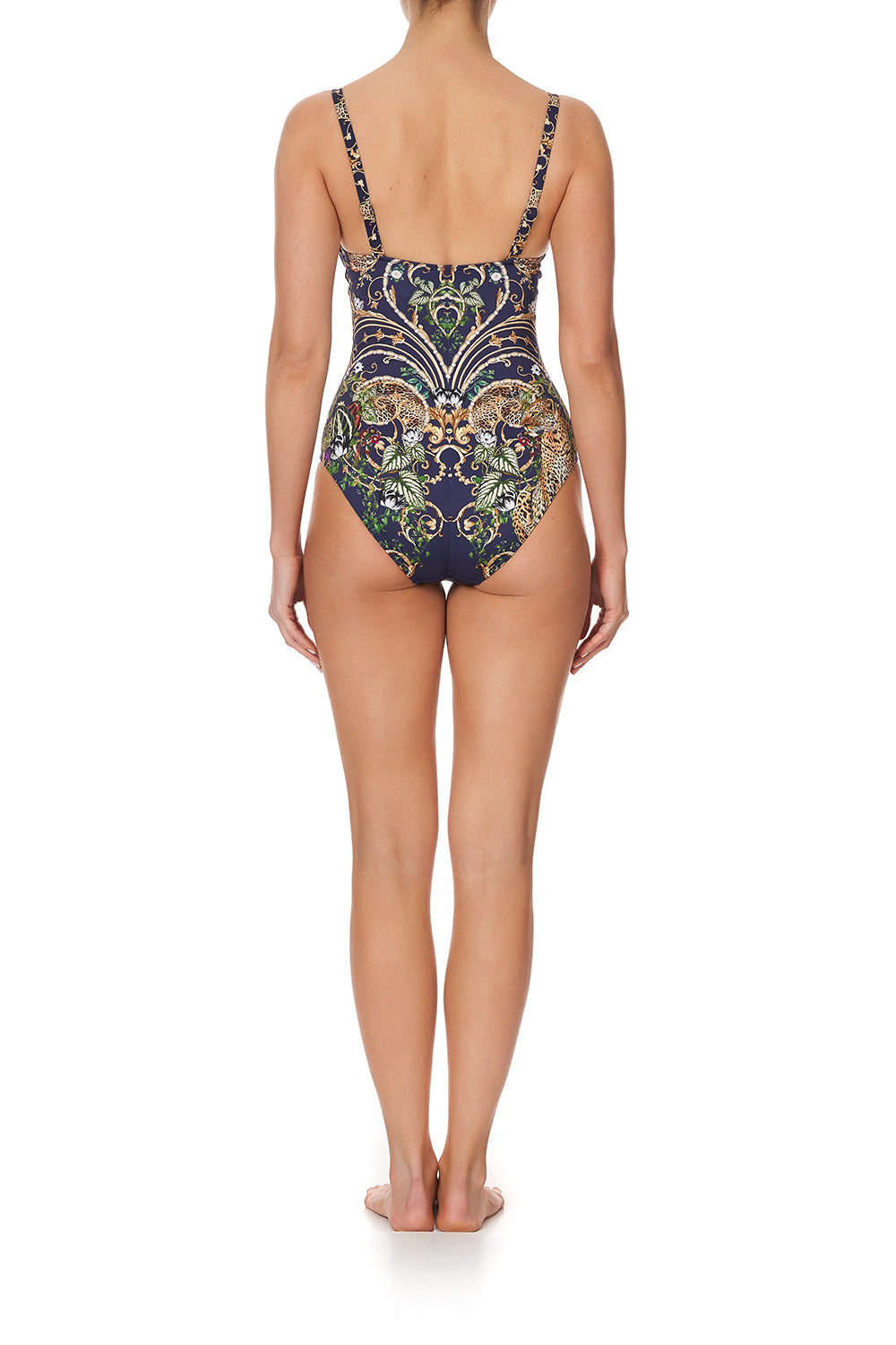 PLUNGE CUP ONE PIECE WITH TRIM SEVEN DAY WEEKEND