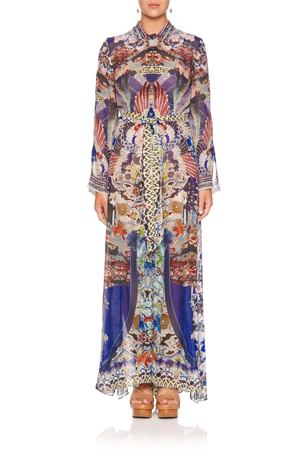 PRINTED TRENCH DARLING'S DESTINY