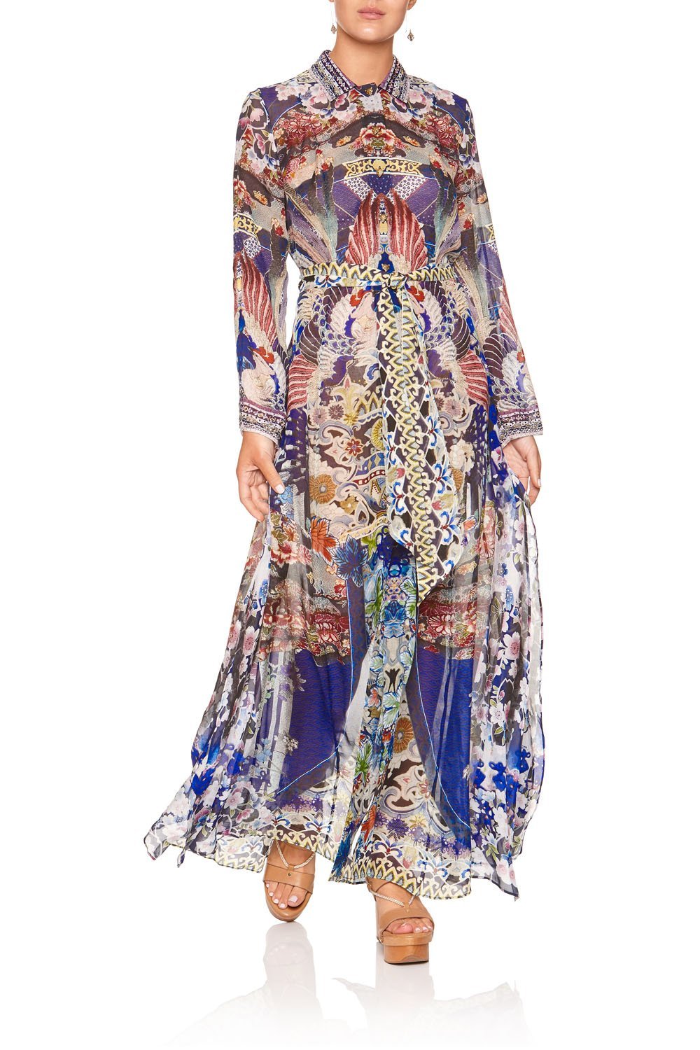 PRINTED TRENCH DARLING'S DESTINY