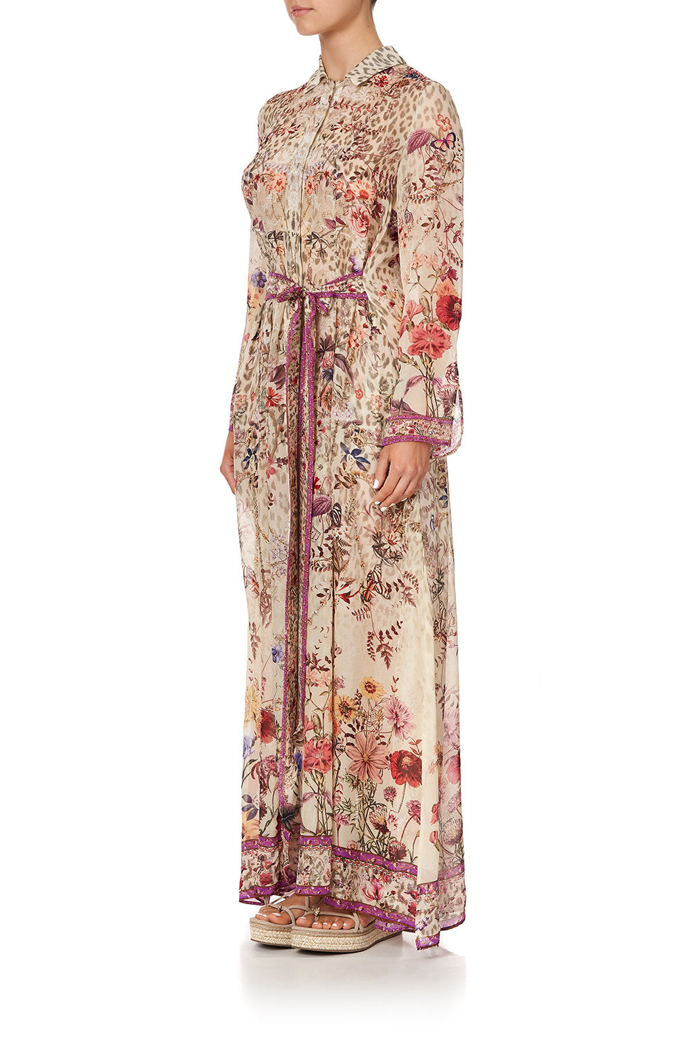 PRINTED TRENCH DRIFTING DREAMER