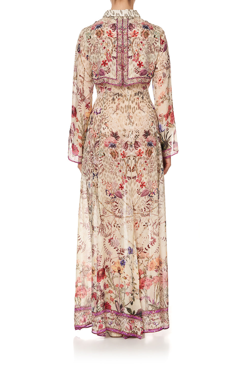 PRINTED TRENCH DRIFTING DREAMER