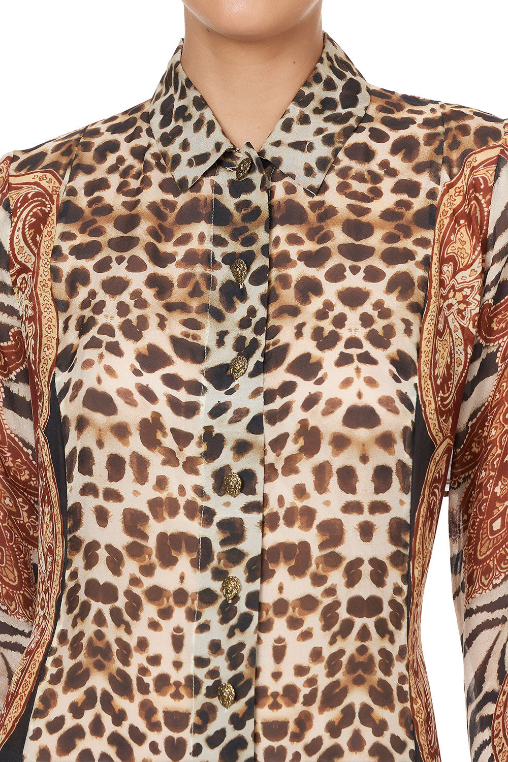 PRINTED TRENCH WILD FIRE