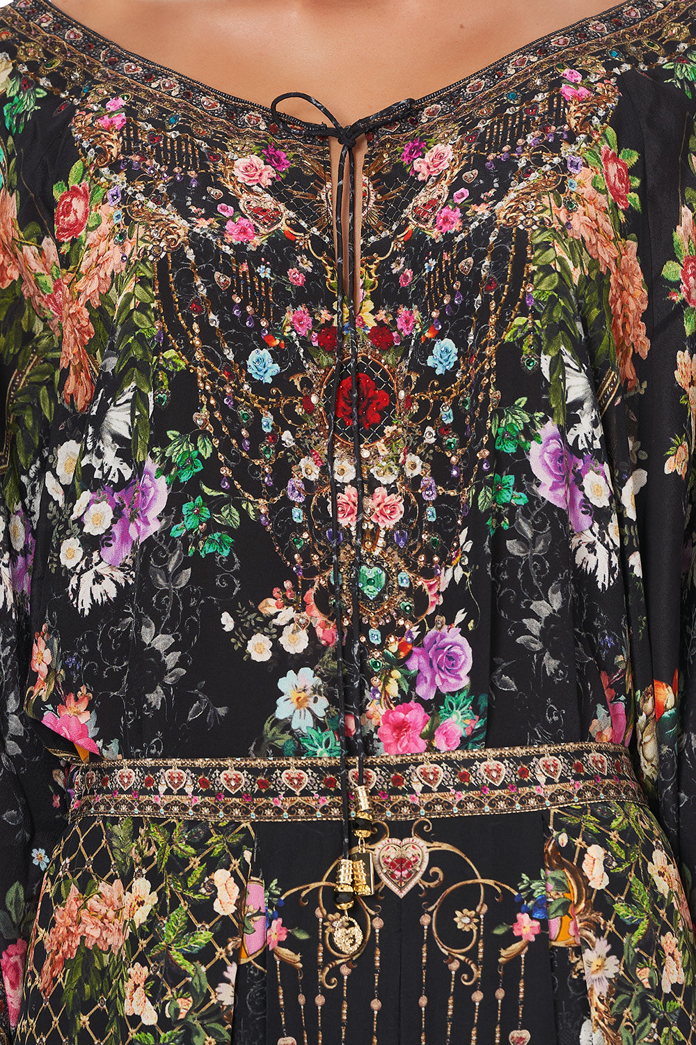 RAGLAN SLEEVE BLOUSE WITH CUFF MONTAGUES CAPULET