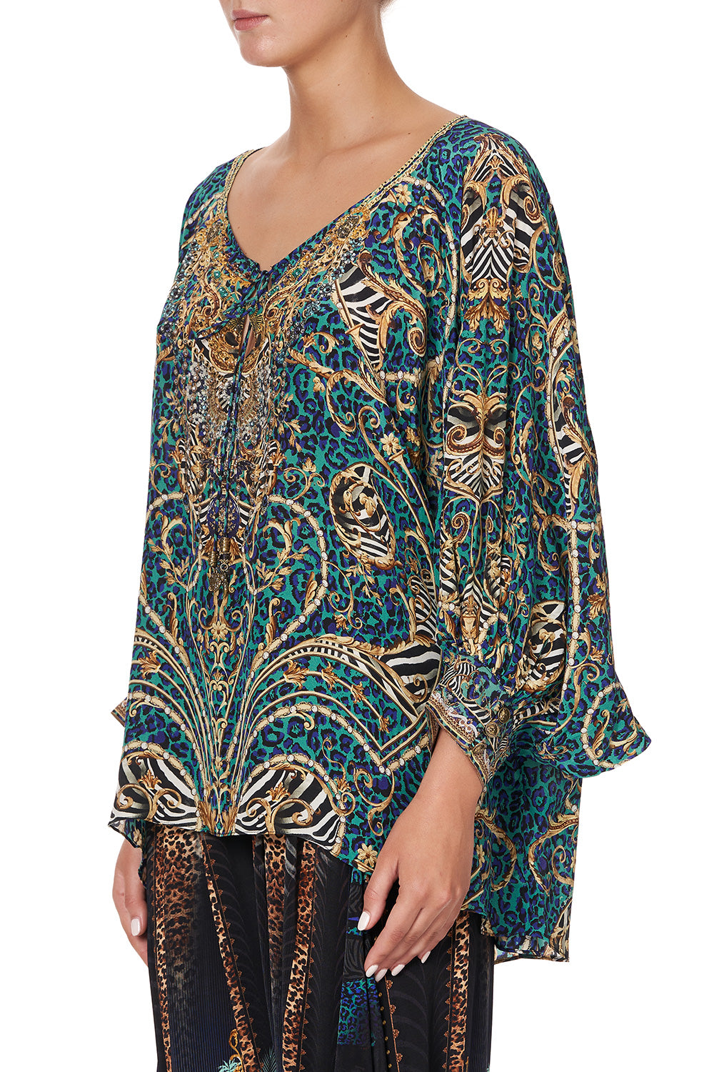 RAGLAN SLEEVE BLOUSE WITH CUFF SHES GOT GRACE