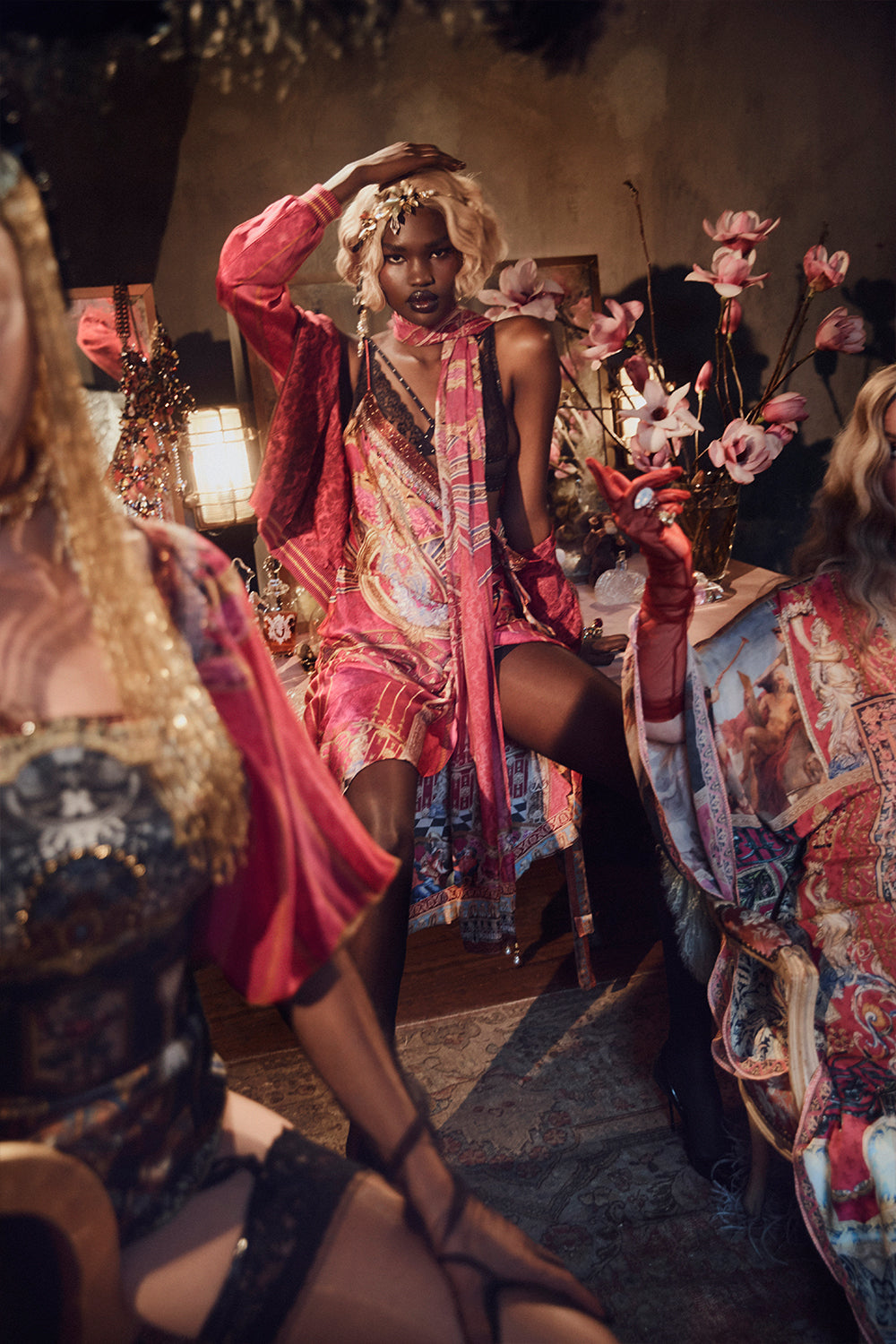 RAGLAN SLEEVE BOMBER JACKET LOUNGE HOUR