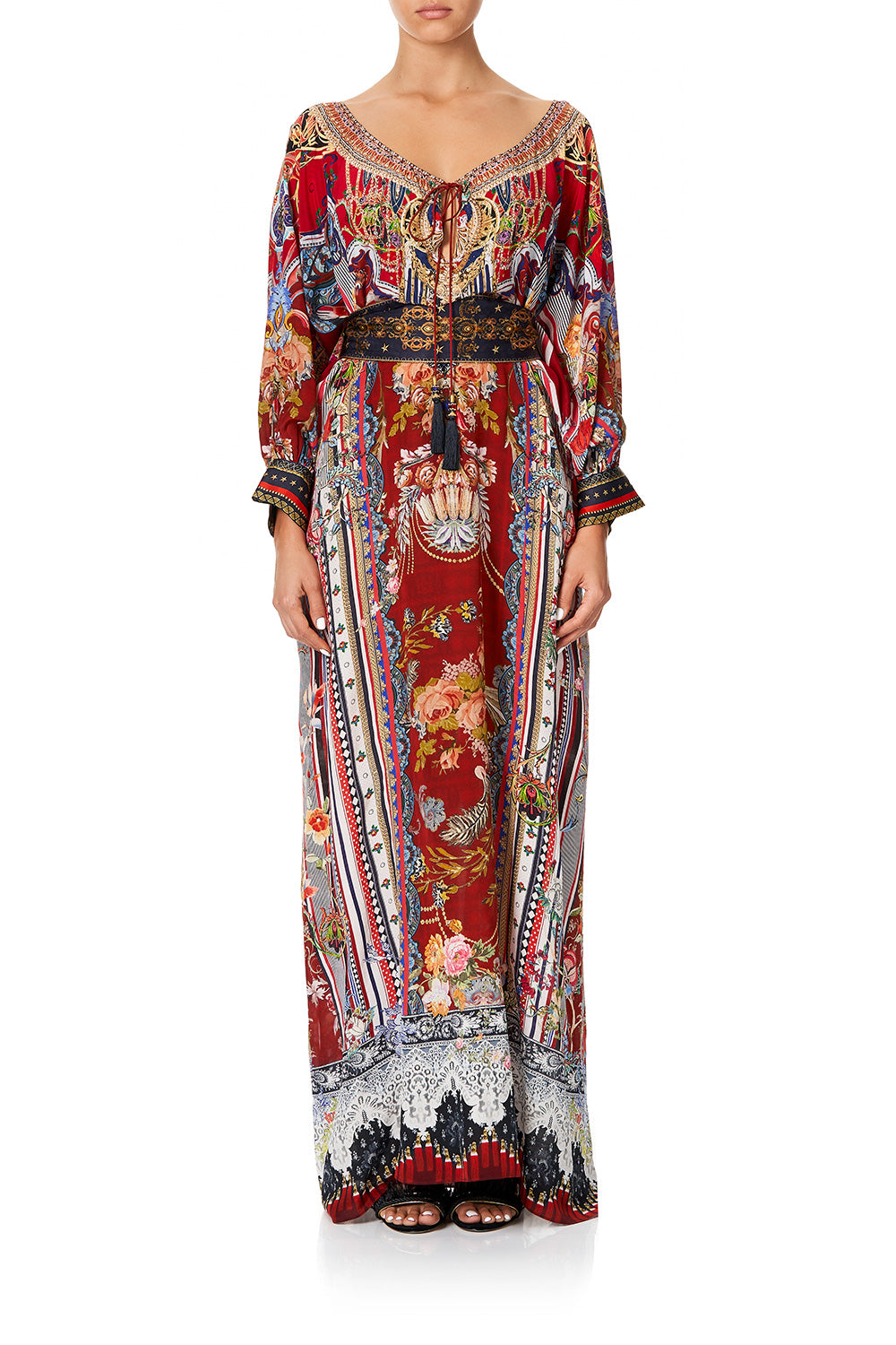 CAMILLA RAGLAN SLEEVE DRESS WITH CUFFS COSTUME PARTY